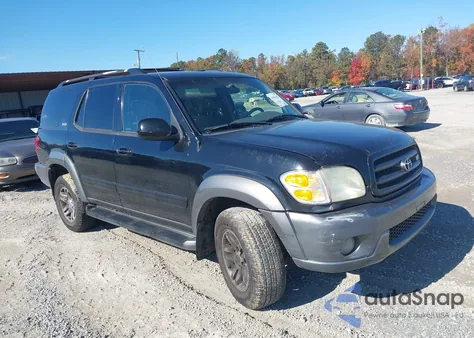 2003 Toyota Sequoia Sr5 V8 z USA, uszkodzony, nr VIN 5TDBT44A23S166418
